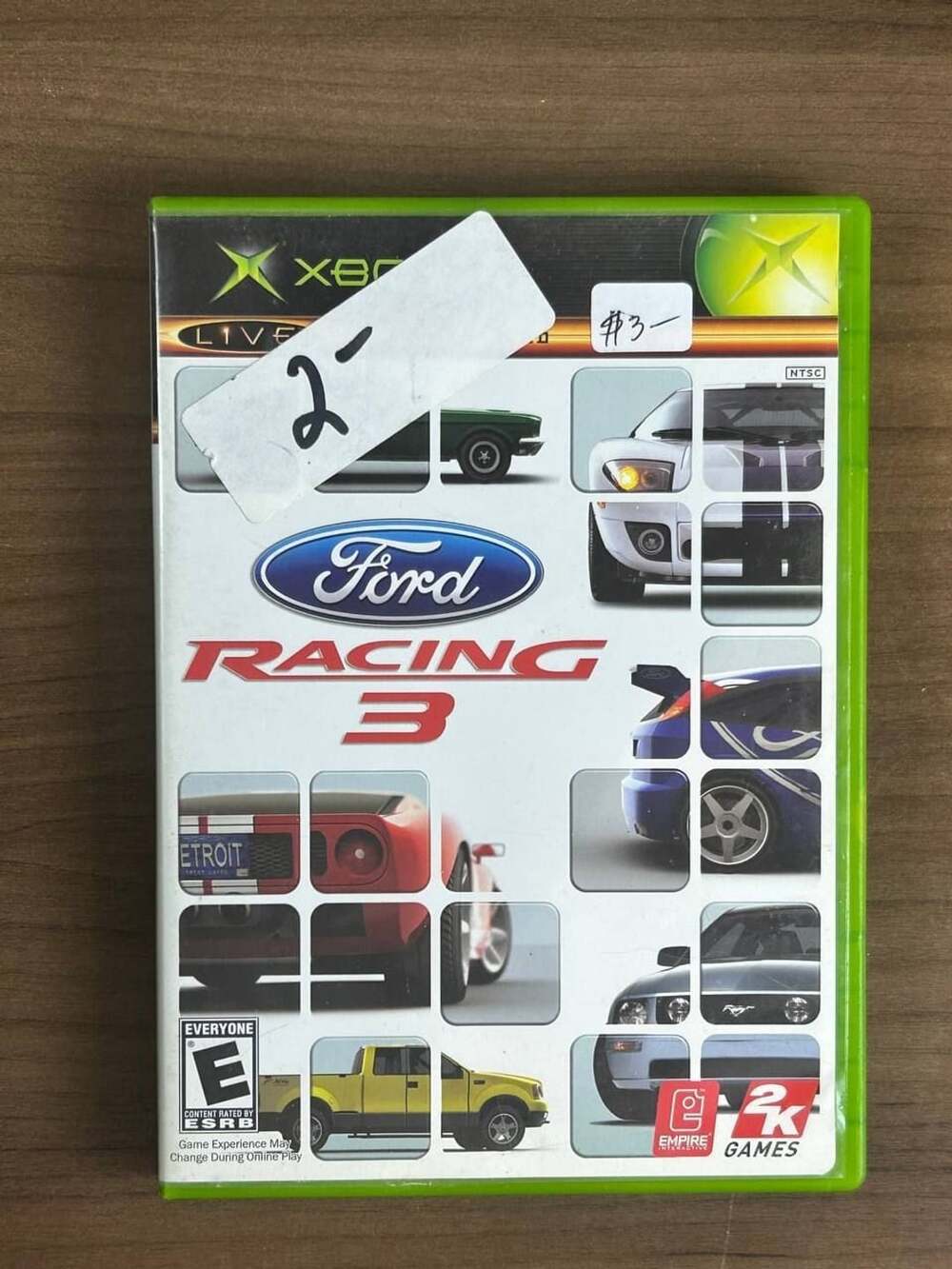 Ford Racing 3 Microsoft Xbox 2005 CIB Complete w/ Manual Original Xbox